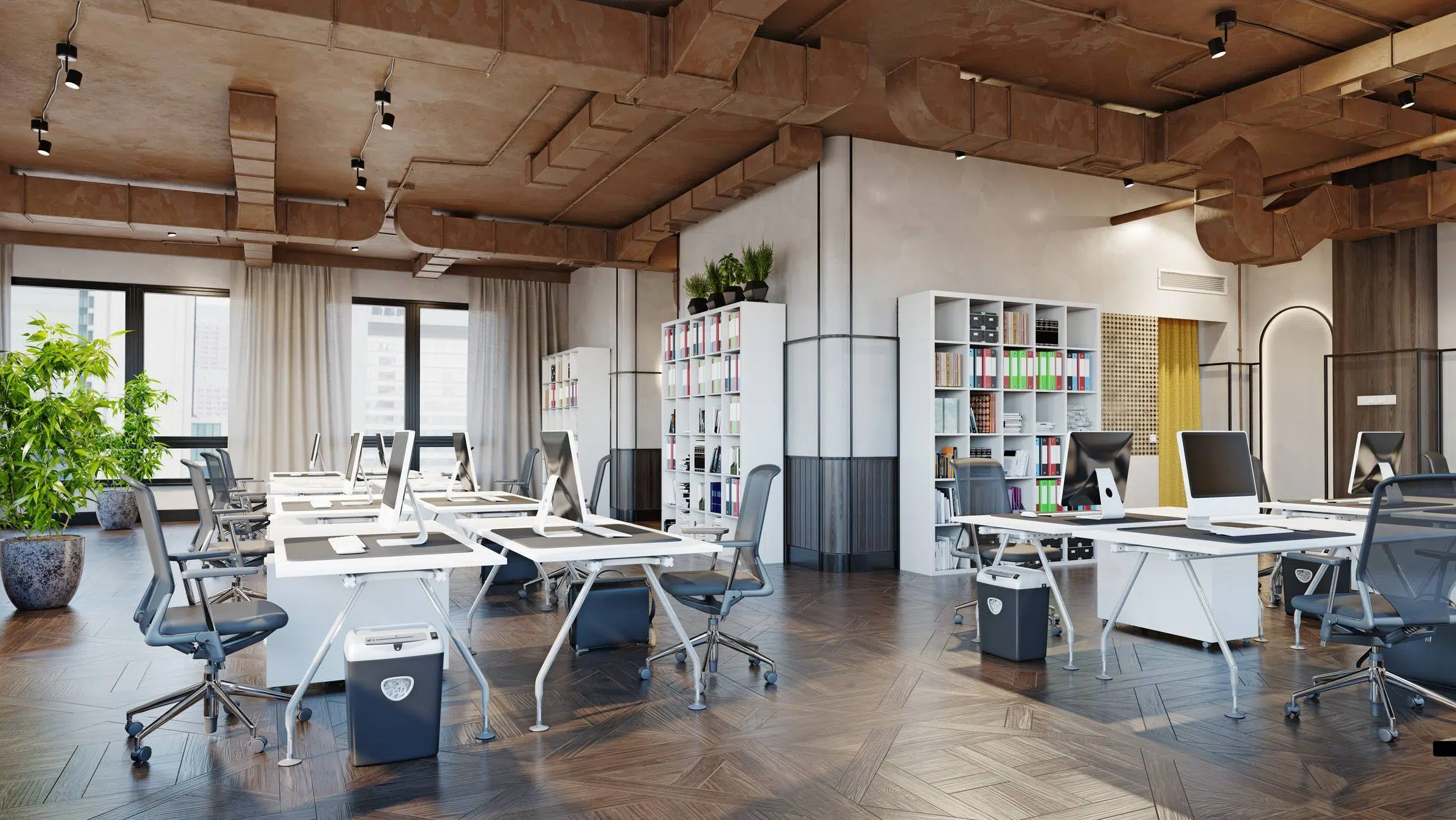 flex office, coworking, bureaux partagés