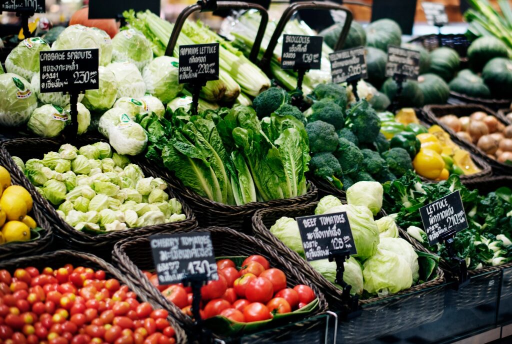 panier de légumes